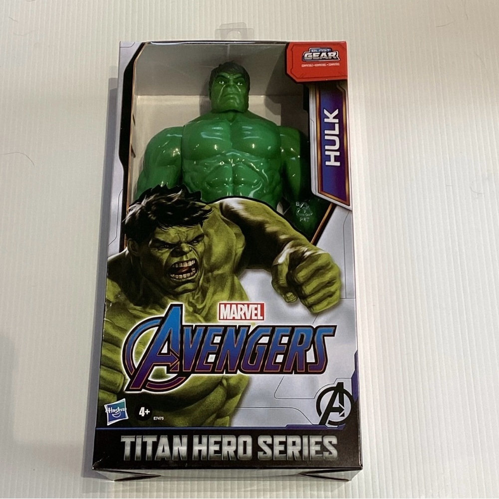 Marvel Avengers Hulk Titan Hero Series Deluxe Blast Gear Hulk 12" Figure NIB